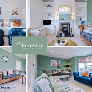 Huge Four Bedroom Townhouse By Purestay Short Lets & Serviced Holiday home